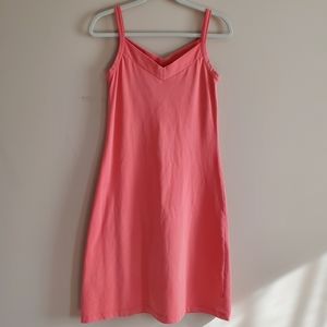 Patagonia Coral Orange Peach Activewear Dress Sz S